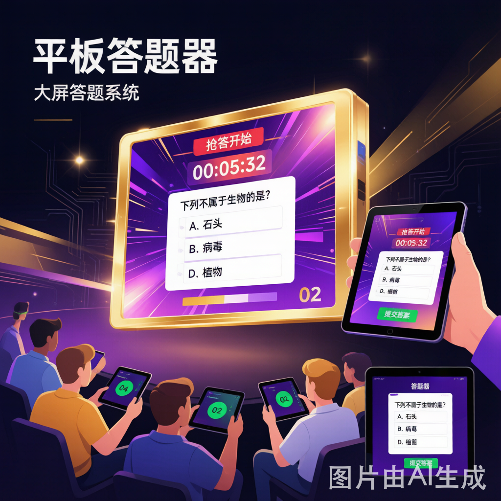 平板答题 - 新一代智能抢答系统